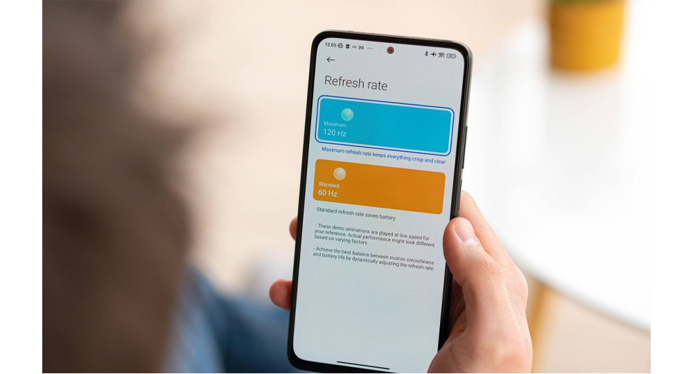 نرخ تازه سازی گوشی Redmi Note 11 Pro Plus 5G