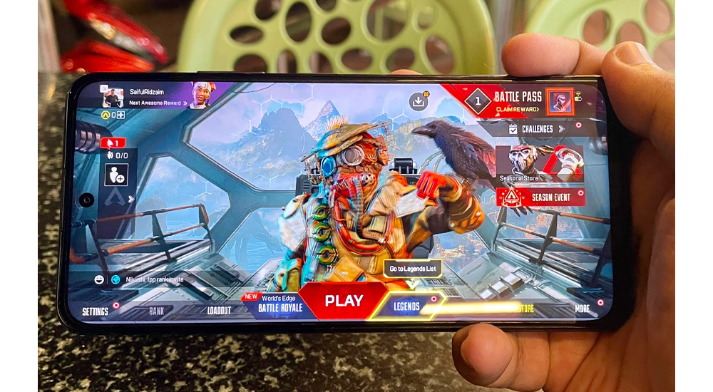 اجرای بازی در گوشی Redmi Note 11S 5G
