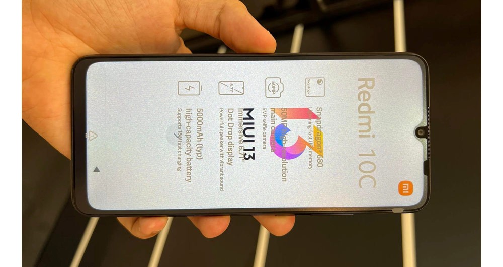 نرم افزار و رابط کاربری در گوشی Xiaomi Redmi 10C