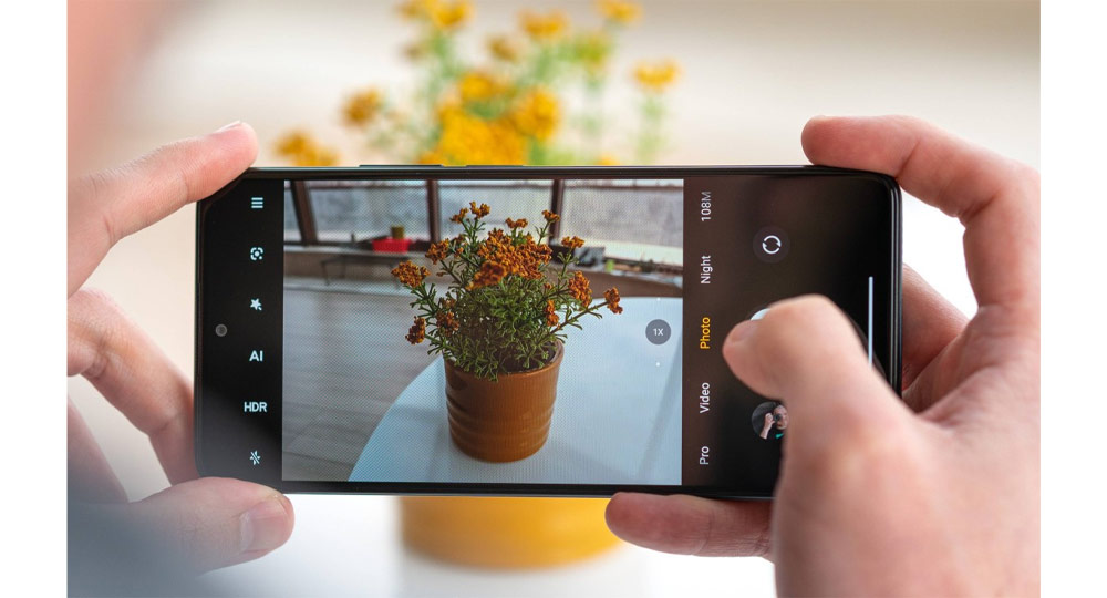 گرفتن عکس با دوربین گوشی Redmi Note 11 Pro+ 5G