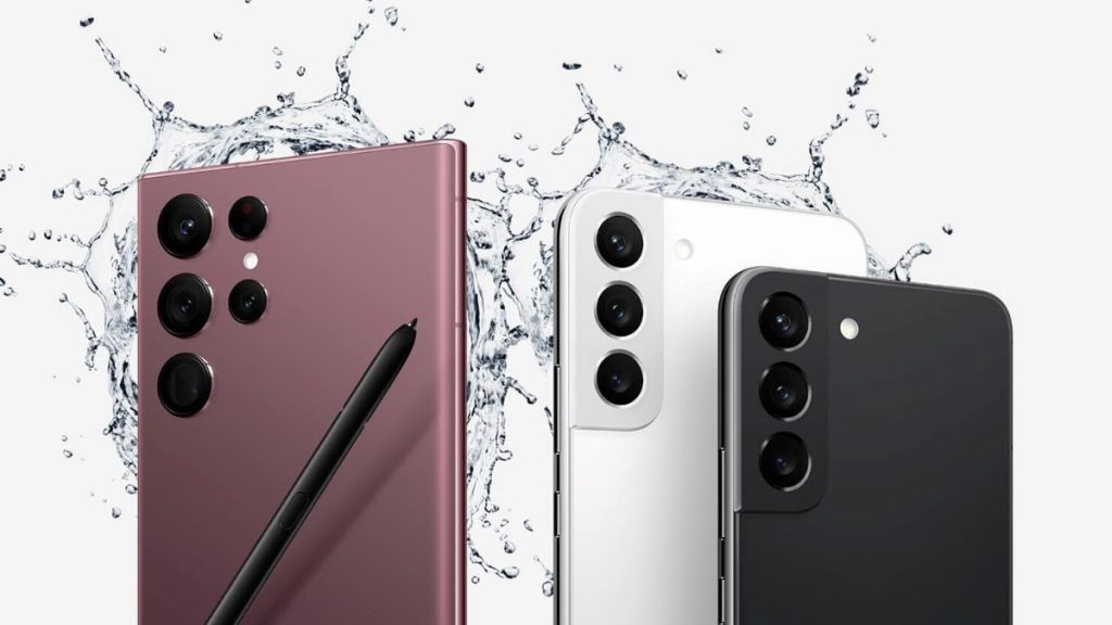 بررسی ضد آب بودن گوشی سامسونگ S22 Ultra