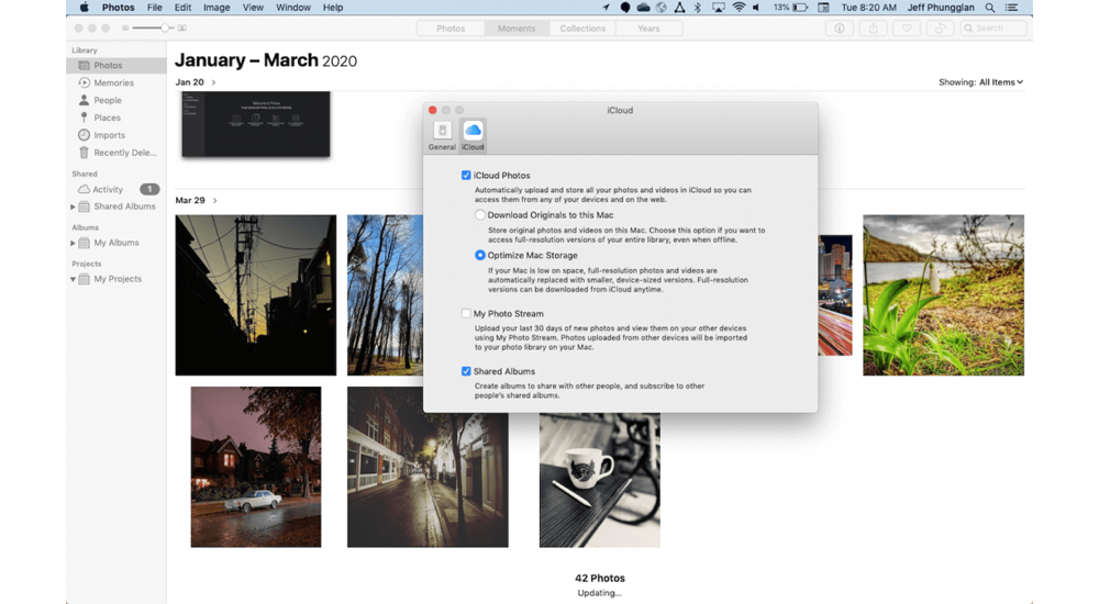 نحوه همگام سازی عکس ها از مک به آیفون با iCloud