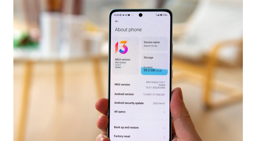 MIUI 13 نسبت به اندروید 12