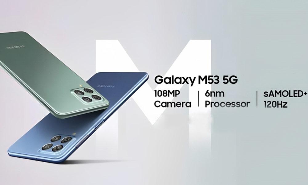 گوشی موبایل سامسونگ Galaxy M53 5G با حافظه 128 رم 6 گیگ