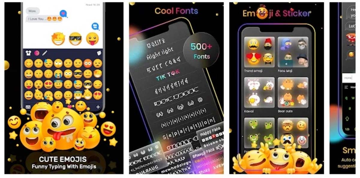 تغییر ایموجی شیائومی به آیفون با Zomj: Emojis Keyboard 2021