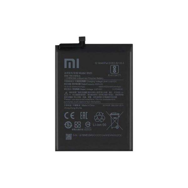 باتری گوشی شیائومی Redmi Note 9 Pro مدل BN53 اصلی بازار