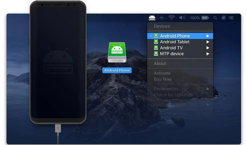 مک دروید (MacDroid)- اتصال گوشی اندروید به مک بوک