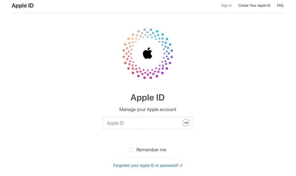 سایت تغییر رمز اپل آیدی