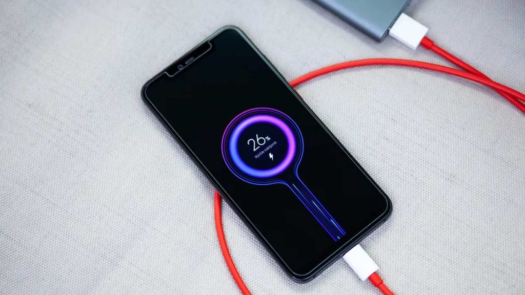 شارژ اولیه گوشی شیائومی