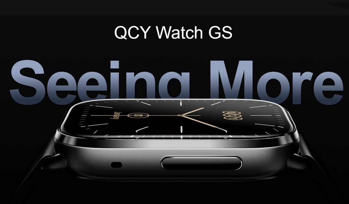 صفحه نمایش ساعت هوشمند شیائومی xiaomi qcy gs