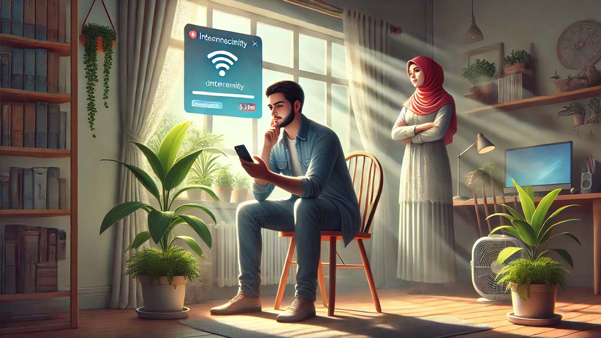 اینترنت گوشی وصل است ولی کار نمی کند سامسونگ