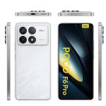 قیمت گوشی poco f6 pro رم 12 دو تا دور رنگ سفید