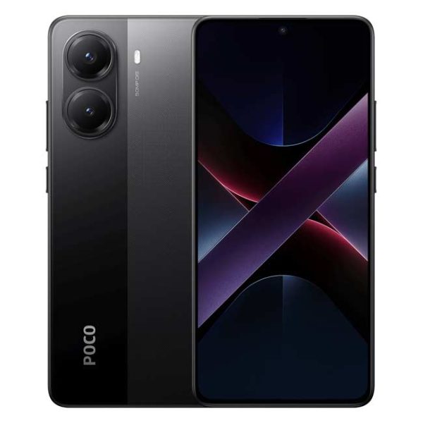 گوشی پوکو x7 pro پشت و رو به رنگ مشکی