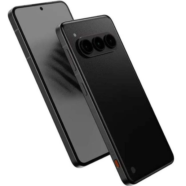 گوشی داریا Bond II 5G مشکی نمای جلو و عقب