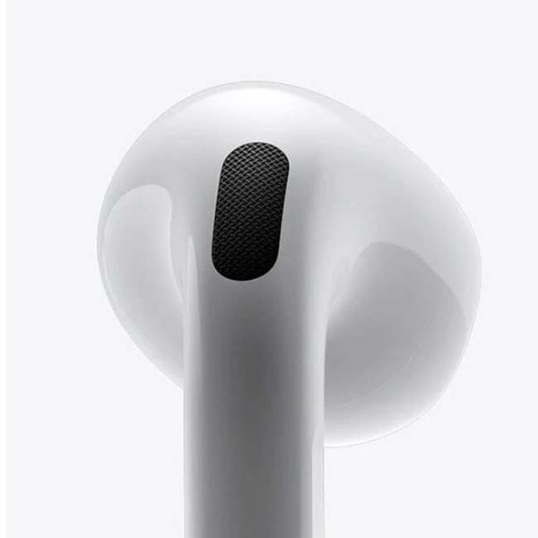 ایرپاد هدفون بی سیم اپل ایرپاد 4 نویز کنسلینگ فعال اصل از نمای نزدیک